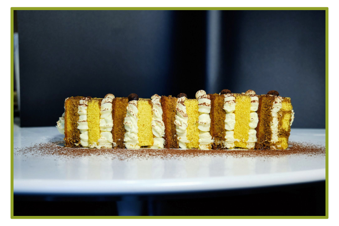 Fresh handmade pasta detail